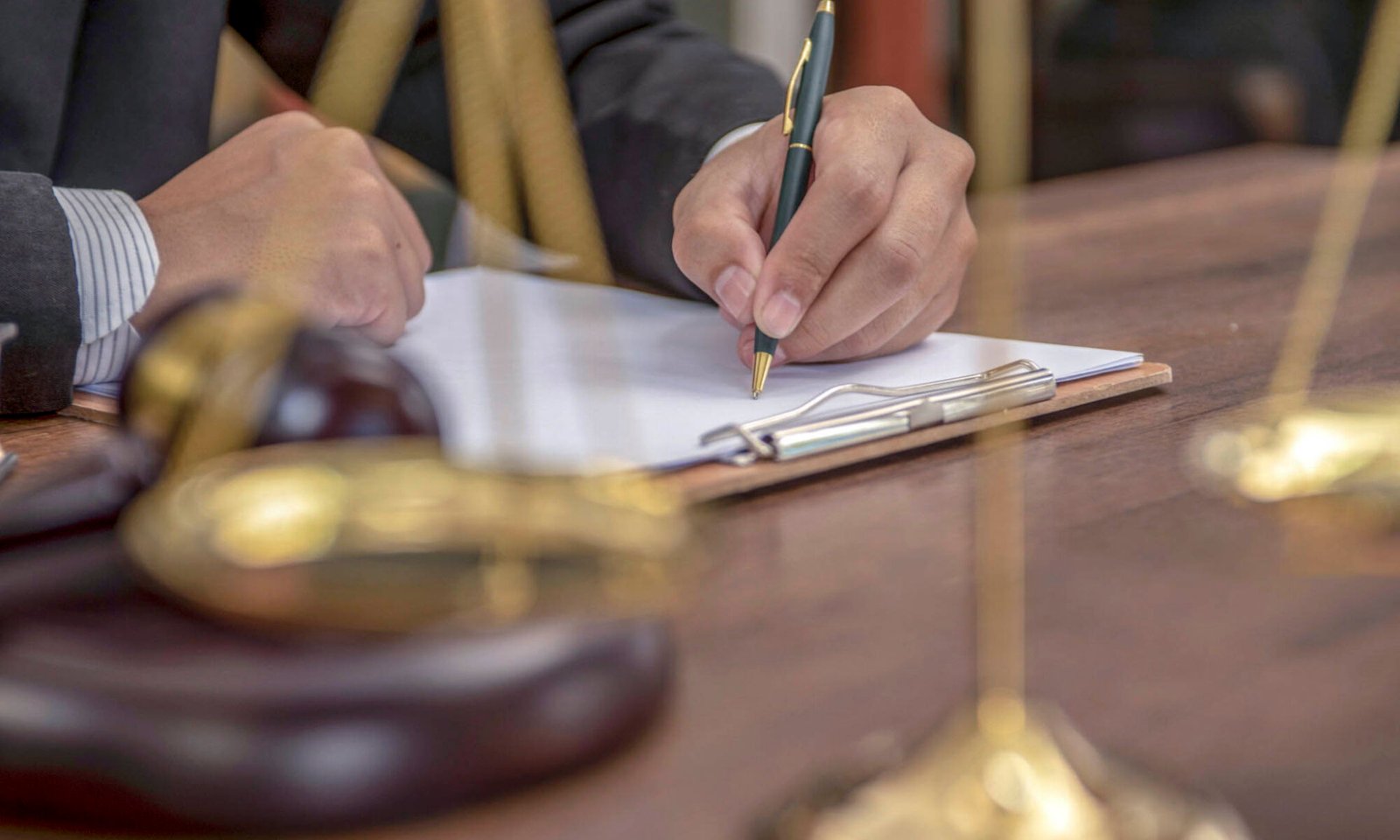 Judge gavel with Justice lawyers, Businessman